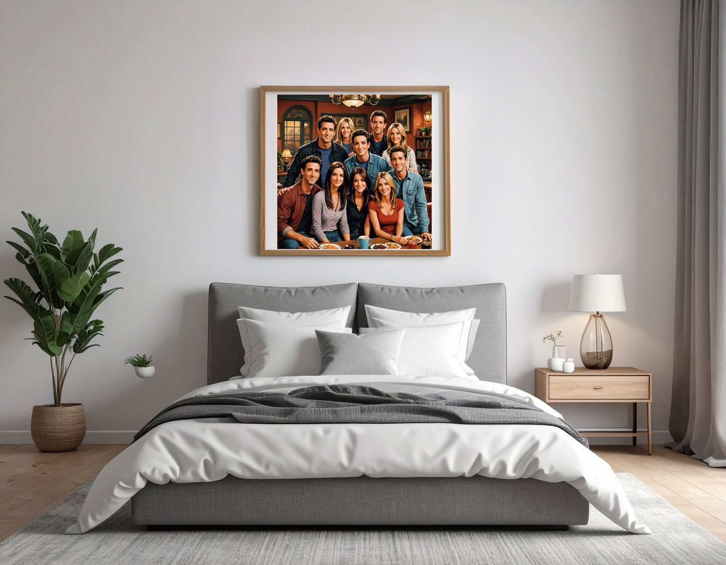 Charakters of the show FRIENDS