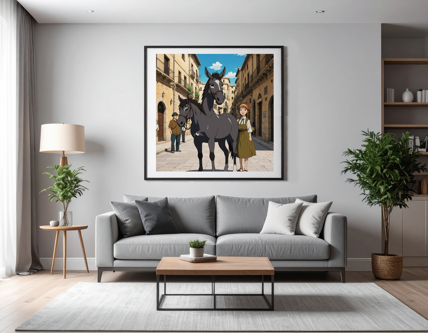 Donkey in Tarragona