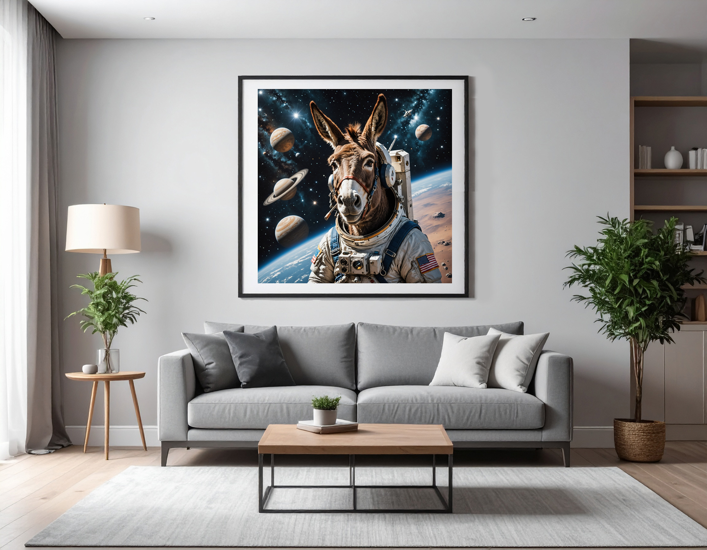 donkey in space
