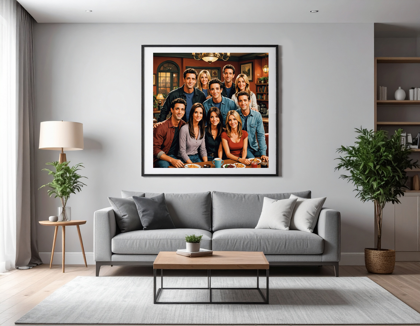 Charakters of the show FRIENDS