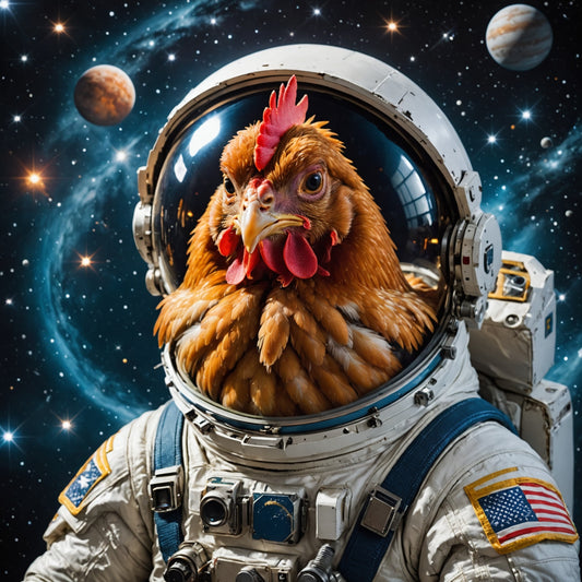 Chicken in space