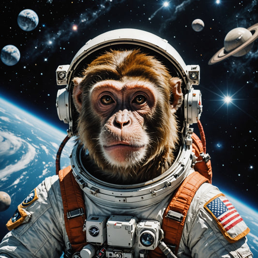 Monkey in space