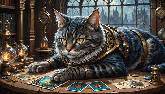 Sleeping Cat in steampunk