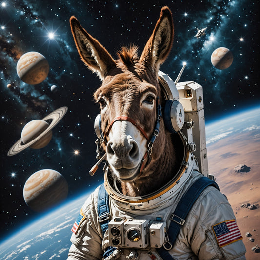 donkey in space
