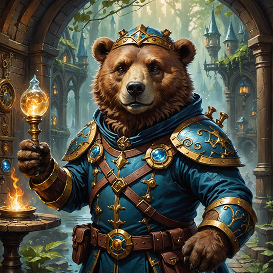 Steampunk bear