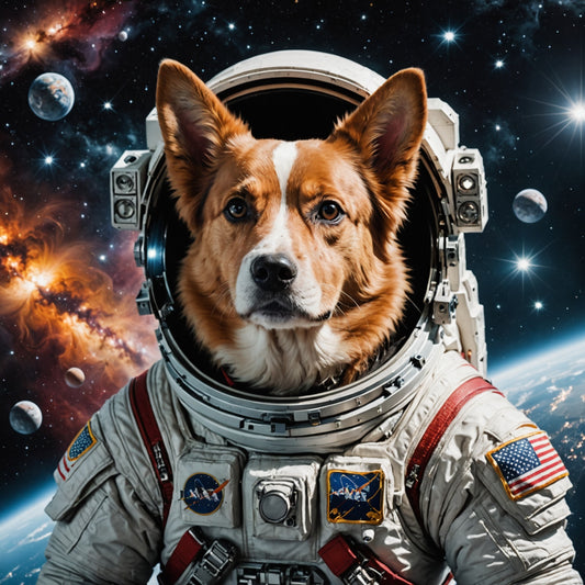 Bild: Dog in Space